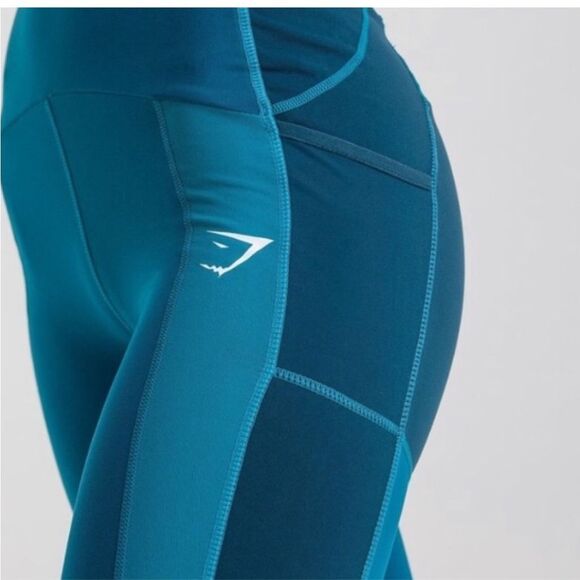 Gymshark Tonal Block Leggings - Picture 1 of 9